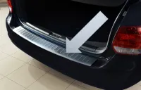 Edelstahl Ladekantenschutz für VW Golf 7 Kombi Variant 5 J