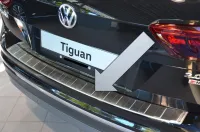 CLASSIC Edelstahl Ladekantenschutz passend für VW Tiguan II. ab 2016