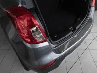 Ladekantenschutz Edelstahl gebürstet matt passend für Opel Mokka X 2016-2019
