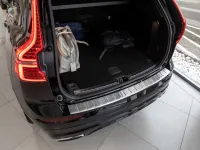 Ladekantenschutz Volvo XC60 I Edelstahl Hochglanz - Carbon