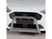 Frontbügel mit Querplatte Edelstahl Ø 63mm passend für Ford Transit Courier 2018 - 2024