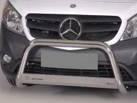 Frontbügel mit Querplatte Edelstahl Ø 63mm passend für Mercedes Citan ab 2021