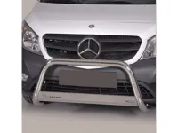 Frontbügel mit Querplatte Edelstahl Ø 63mm passend für Mercedes eCitan ab 2022
