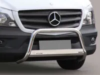 Frontbügel mit Querplatte Edelstahl Ø 63mm passend für Mercedes Sprinter ab 2018 RWD
