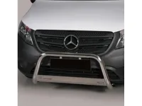 Frontbügel mit Querplatte Edelstahl Ø 63mm passend für Mercedes Vito 2014 - 2024
