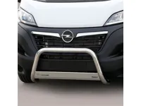 Frontbügel mit Querplatte Edelstahl Ø 63mm passend für Opel Movano C 2022 - 2024