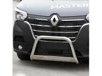 Frontbügel mit Querplatte Edelstahl Ø 63mm passend für Renault Master 2019 - 2024
