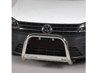 Frontbügel mit Querplatte Edelstahl Ø 63mm passend für VW Caddy 2015 - 2020