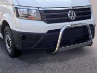Frontbügel mit Querplatte Edelstahl Ø 63mm passend für VW Crafter 2017 - 2022