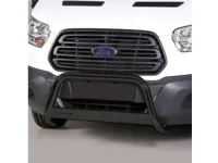 Frontbügel mit Querplatte Edelstahl schwarz Ø 63mm passend für Ford Transit ab 2024