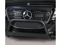 Frontbügel mit Querplatte Edelstahl schwarz Ø 63mm passend für Mercedes V-Klasse ab 2024