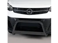 Frontbügel mit Querplatte Edelstahl schwarz Ø 63mm passend für Opel Vivaro C 2019 - 2024