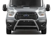 Frontbügel mit Querstange Edelstahl Ø 70 mm passend für Ford Transit 2014 - 2024