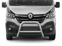 Frontbügel mit Querstange Edelstahl Ø 70 mm passend für Renault Trafic III 2014 - 2022
