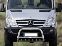 Frontbügel mit Unterfahrschutz Edelstahl Ø 70 mm passend für Mercedes Sprinter 2006 - 2018