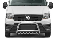 Frontbügel mit Unterfahrschutz Edelstahl Ø 70 mm passend für VW Crafter 2017 - 2022