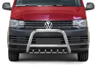 Frontbügel mit Unterfahrschutz Edelstahl Ø 70 mm passend für VW T6 2015 - 2019