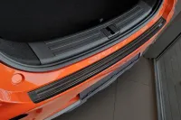 GRAPHIT Edelstahl Ladekantenschutz mit Gravur passend für MG ZS Facelift ab 10/2019