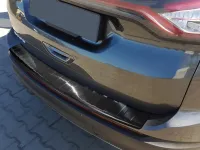 GRAPHIT Edelstahl schwarz Ladekantenschutz passend für Ford Edge ab 2014-2018