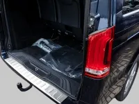 Ladekantenschutz Edelstahl gebürstet matt passend für Mercedes V-Klasse + Vito ab 2014