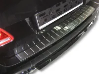 Ladekantenschutz Edelstahl mit Sicken ohne Abkantung passend für BMW X5 Typ E70