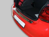 Ladekantenschutz Edelstahl mit Sicken ohne Abkantung passend für VW Polo 5 (6R)
