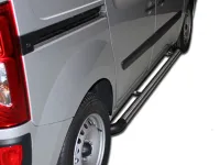 Schwellerrohr Set Edelstahl matt passend für Mercedes Citan (W415) 2012-2021 L1