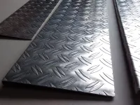 Trittschutzblech-Set (3) Alu Riffel passend für Mercedes Sprinter W906 2006 - 2018